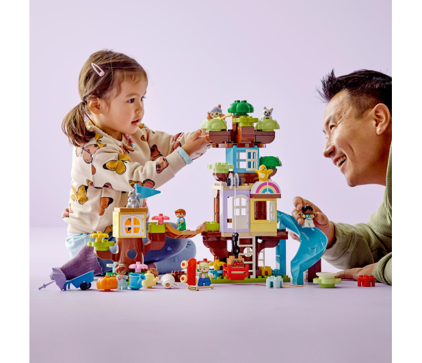 LEGO DUPLO 10993 Domek na drzewie 3 w 1 - 1091436 - zdjęcie 5